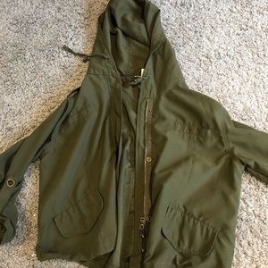 Green light jacket from Forever 21